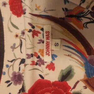 Johnny Was floral midi dress size Small